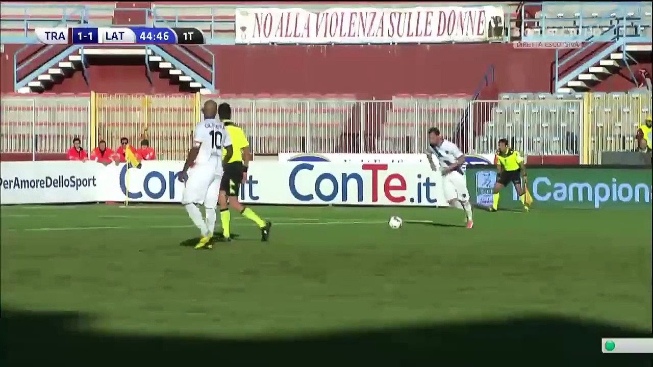 1-0 Valerio Di Cesare Goal Italy  Serie B - 23.01.2016, AS Bari 1-0 Vicenza Calcio