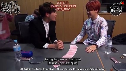 [ENG] 150903 BOMB: Becoming younger brother