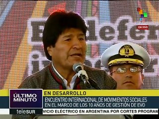 Morales: tenemos que defender a nuestros líderes antiimperialistas
