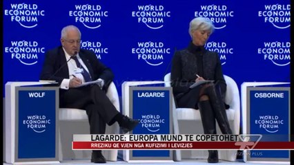 Lagarde: Europa mund të copëtohet - News, Lajme - Vizion Plus