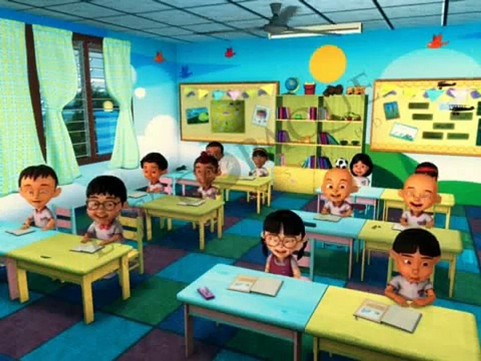Upin & Ipin - Seronoknya Membaca (Bahagian 2).  By Cartoon Network