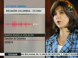Canciller colombiana agradece papel de ONU en diálogos de paz