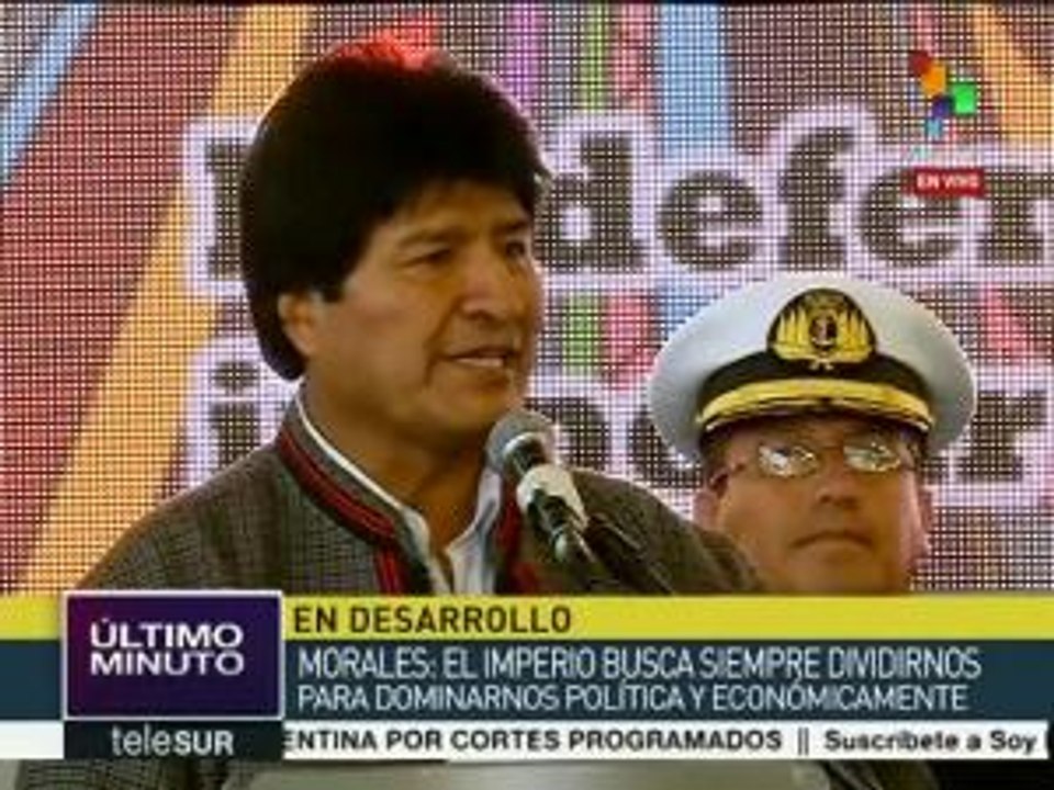 Evo Morales: EE.UU. ya no decide el futuro de Bolivia