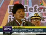 Morales: no podemos permitir que la derecha vuelva en Latinoamérica