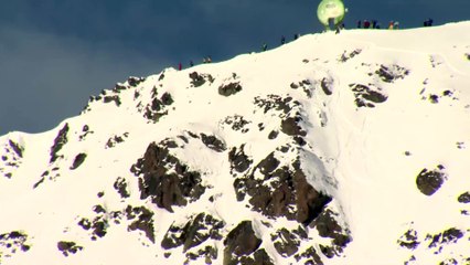 Run Evelina Nilsson (SWE) - 3rd place -  Vallnord Arcalís - Swatch Freeride World Tour 2016