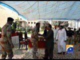 Baloch jirga meets DG Rangers Sindh