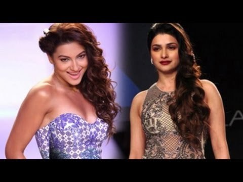 Gauhar Khan, Prachi Desai Walks The Ramp @ Lakme Fashion Week 2014 !