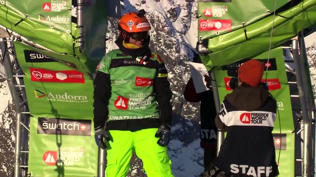 Run Jonathan Charlet (FRA) - Vallnord Arcalís - Swatch Freeride World Tour 2016