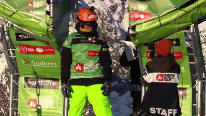 Run Jonathan Charlet (FRA)  -  Vallnord Arcalís - Swatch Freeride World Tour 2016