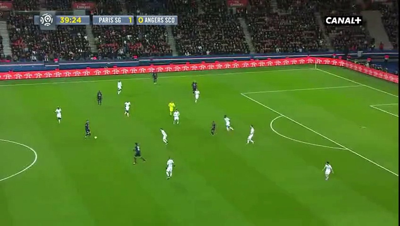 PSG 2-0 Angers Lucas Goal HD -  23-01-2016