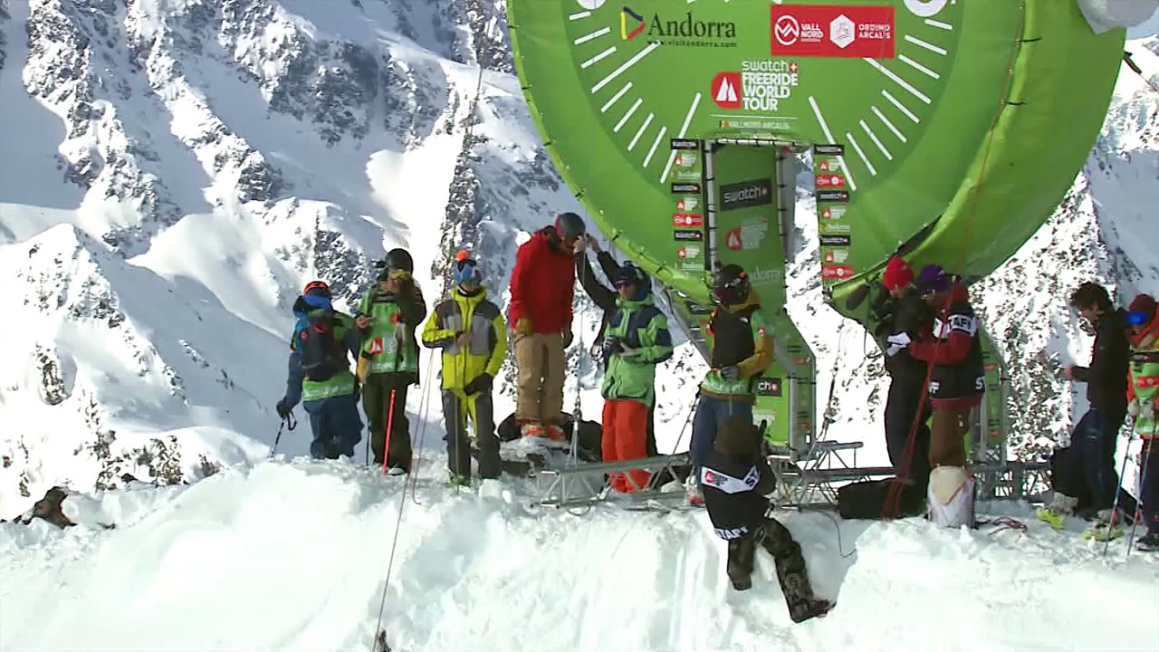 Run Leo Slemett (FRA) -  Vallnord Arcalís - Swatch Freeride World Tour 2016