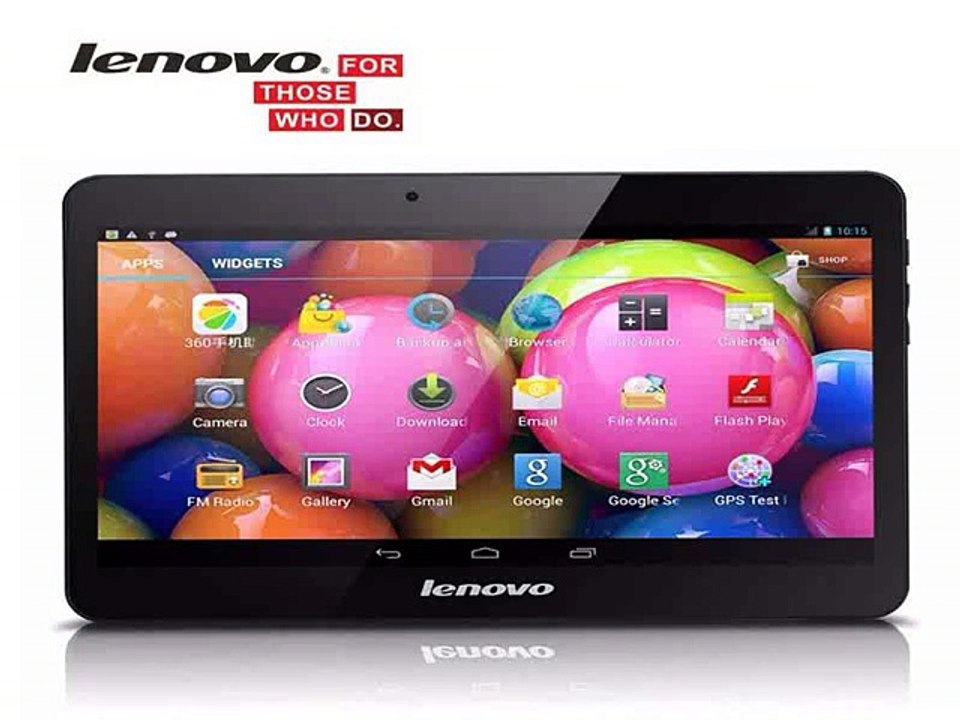 10.1inch  Lenovo 3g wireless phone bluetooth GPS double carol Android 4.4 16 g / 32 gb hard drive quad core hd ultra thin tablet-in Tablet PCs from Computer
