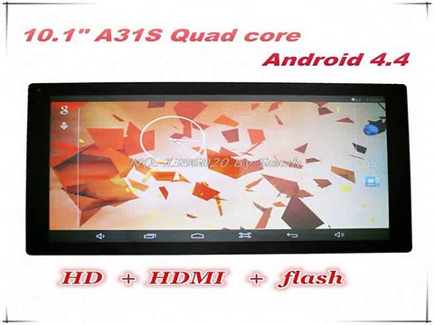 10.1 inch tablet pc A31S Quad core 1.6Ghz Android 4.4 tablet 1G RAM 8G ROM WIFI +HDMI +Flash support OTG Dual Camera External 3G-in Tablet PCs from Computer
