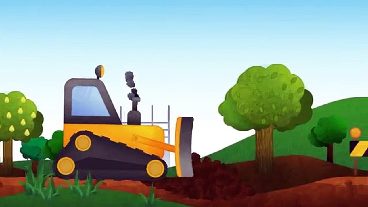 Kamyonlar Çizgi Film - Damperli Kamyon Yule (Trucks)