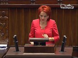 Poseł Bernadeta Krynicka - Wystąpienie z dnia 29 grudnia 2015 roku.