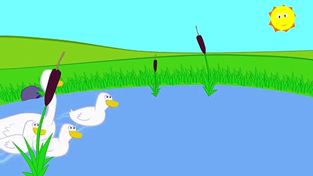 Çocuk şarkıları - Üç küçük ördek vak vak vak.