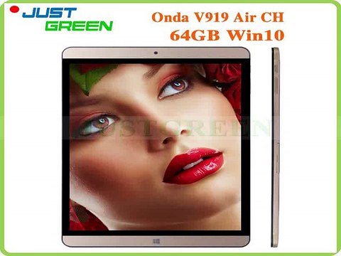 Original Onda V919 Air CH Win10 Tablet PC 9.7 inch 2048x1536 Retina Cherry Trail Atom X5 Quad Core 4GB RAM 64GB ROM 2MP HDMI OTG-in Tablet PCs from Computer