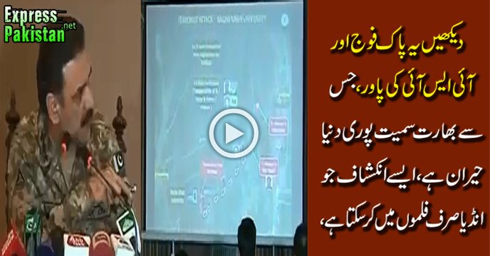 This Is The Power Of PAK Army_ GEN Asim Bajwa Showing Pictures Who Facilitated Terrorist