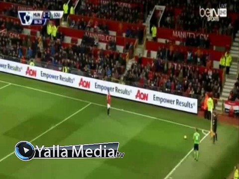 اهداف مباراة ( مانشستر يونايتد 0-1 ساوثهامتون ) الدورى الانجليزى