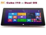 10.6 1366*768 Cube I10 Dual Boot Tablet PC Windows10 Android 4.4 Dual OS Intel Z3735F Quad Core 2GB RAM 32GB ROM Mini HDMI-in Tablet PCs from Computer