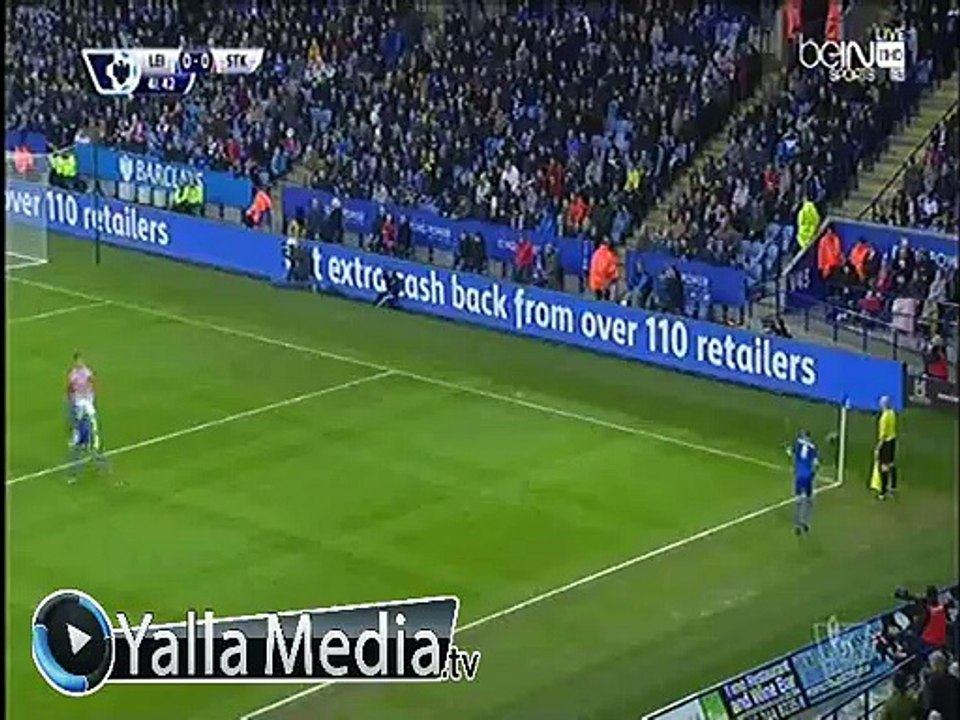 اهداف مباراة ( ليستر سيتي 3-0 ستوك سيتي ) الدورى الانجليزى