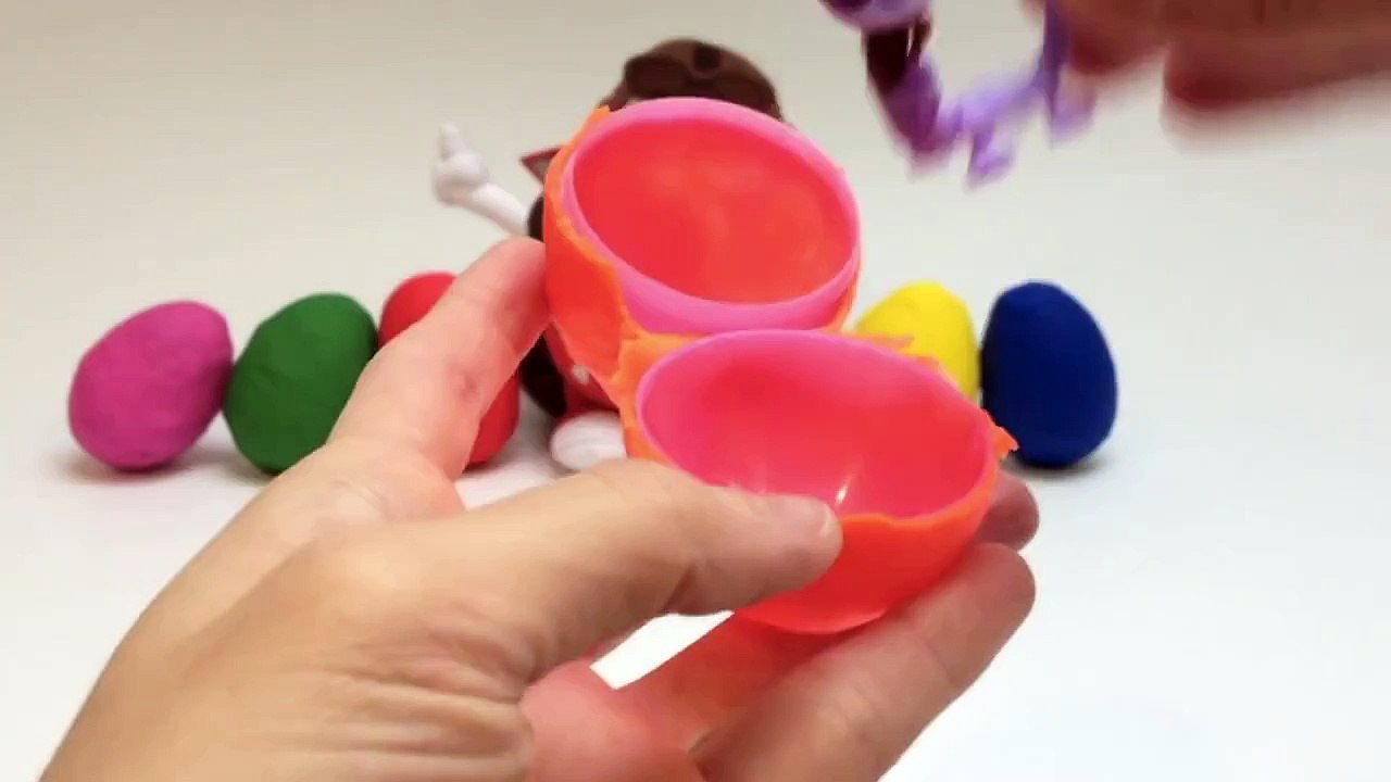 Play Doh Eggs Kinder Surprise Eggs Chocolate Bars Monsters University
