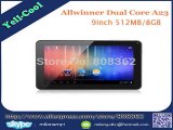Hot NEW Dual Cameras 9 inch Android 4.2 Allwinner A23 dual core Tablet pc 512MB 8GB Capacitive mini touch Screen pc-in Tablet PCs from Computer