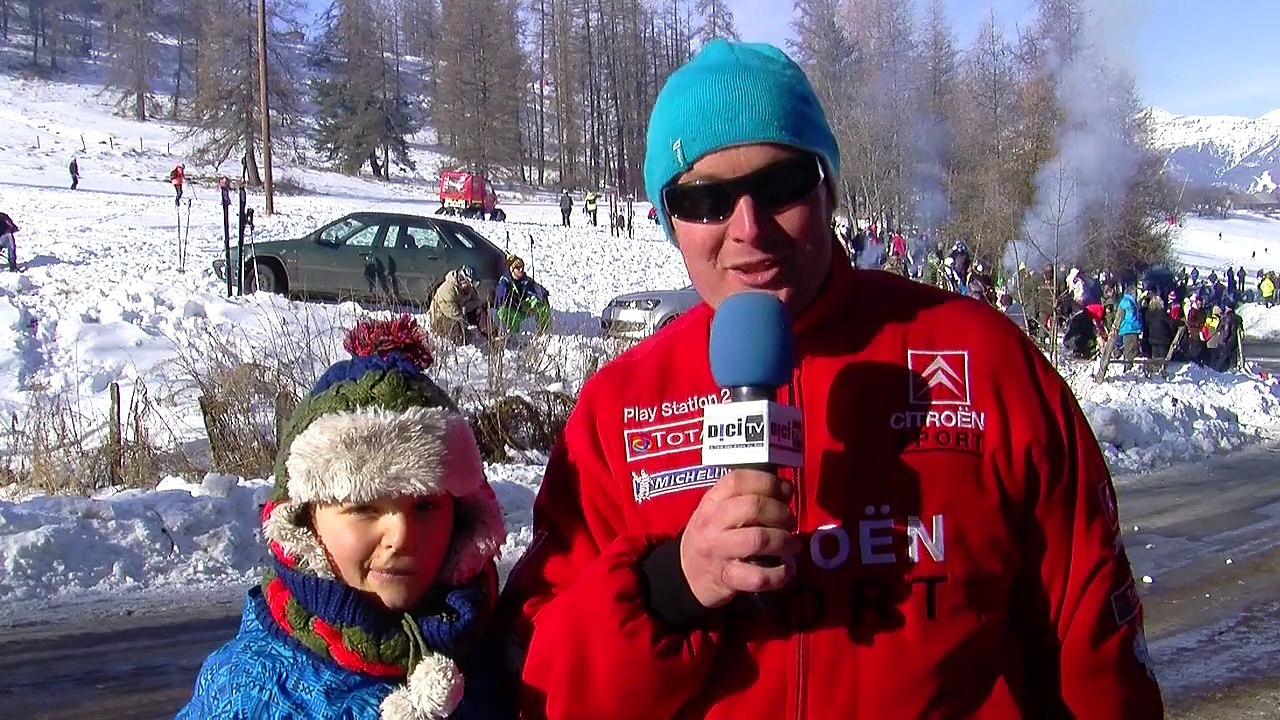 DICI TV - Ambiance au col de Moissière le samedi après-midi du rallye Monte-Carlo