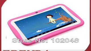 Dual Core 7 inch Tablet PC Android 4.4 512MB/4GB WIFI Dual Camera Kids Tablet-in Tablet PCs from Computer