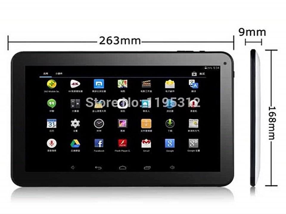 1GB RAM   Allwinner A31s 16GB/32GB ROM Android 4.4 Dual Camera Quad Core Tablet PC 10 inch WIFI Bluetooth HDMI-in Tablet PCs from Computer