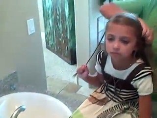 Double-French Tieback - Quinn Fabray - Glee Hairstyles - YouTube