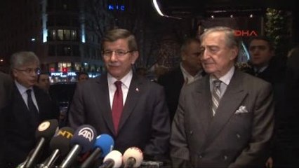 Yeniden Başbakan Davutoğlu, Koç Ailesine Taziyede Bulundu