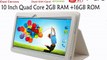 10 Inch Quad core Android4.4 Tablets pc 2GB 16GB WIFI  Bluetooth FM 2 SIM Card Phone Call  Smart Tab Pad Leather Cover Holster -in Tablet PCs from Computer