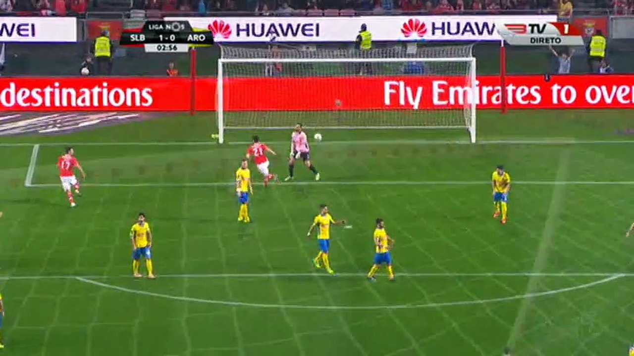 Pizzi Goal HD - Benfica 1-0 Arouca - 23-01-2016
