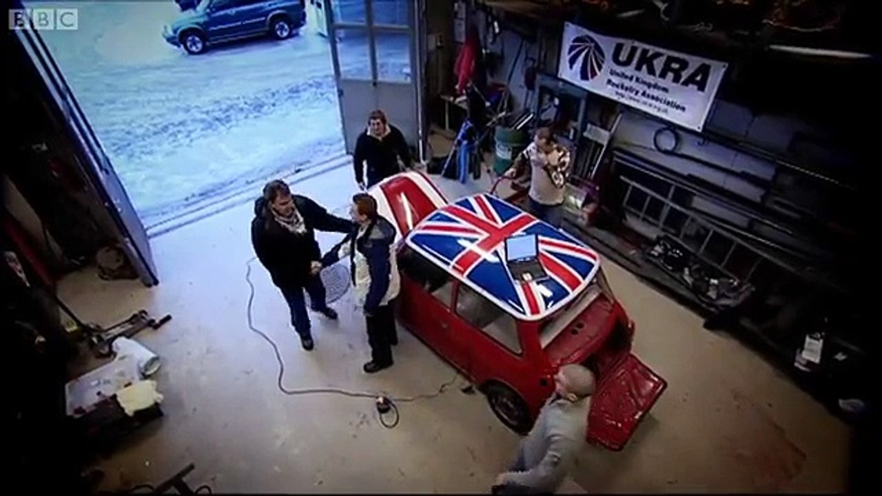 Mini Ski Jump (Part 1) Top Gear Winter Olympics - BBC