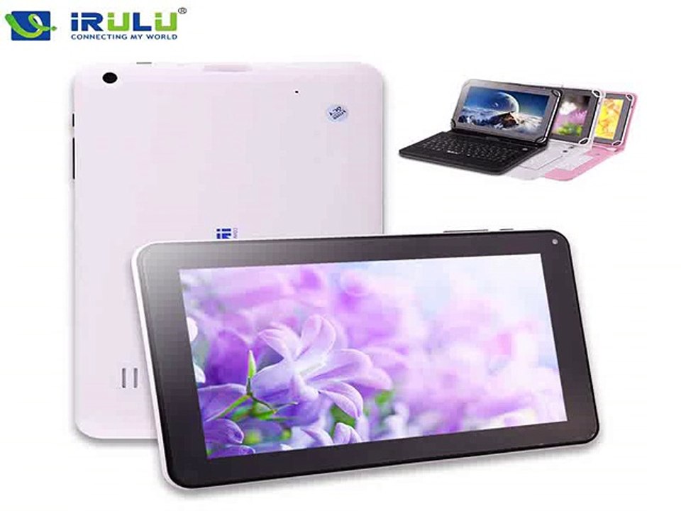 iRULU X1a 9 8GB Google GMS tested Android 4.4 Kitkat Quad Core Bluetooth 3G External Dual Cameras Tablet PC with Keyboard Gift-in Tablet PCs from Computer