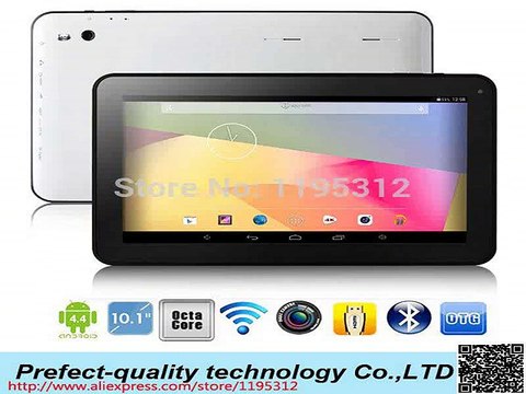Newest 10 inch Octa Core Android 4.4 OS with Dual Camera Bluetooth WIFI HDMI Android Tablet-in Tablet PCs from Computer