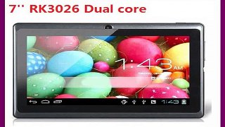 DHL Free Shipping 7inch Q88 RK3026 1024*600 dual core dual camera Android 4.2.2 1.2GHZ 512M 4G tablet pc-in Tablet PCs from Computer