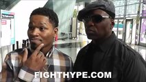 SHAWN PORTER LAUGHS AND SHAKES HEAD AT MANNY PACQUIAO SAYING HE BEAT FLOYD MAYWEATHER (Funny Videos 720p)