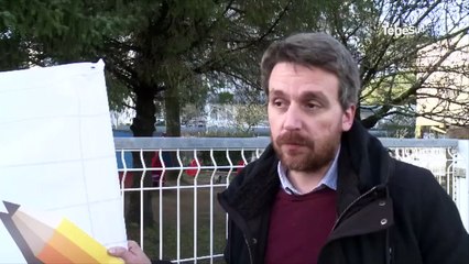 Lorient. Ils défendent leur école... à trottinette