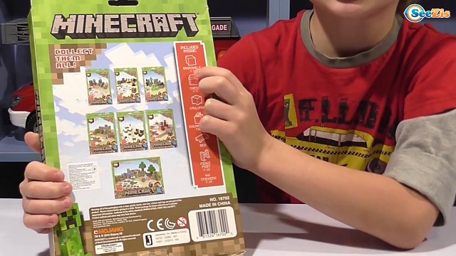 ✔ Майнкрафт. Распаковка нового набора игрушек с Игорьком - Minecraft Toys - Unboxing for children ✔