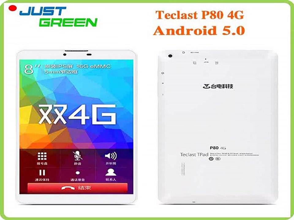 8 inch 1280x800 Teclast P80 4G Phone Call Tablet PC MTK8735 Quad Core 1GB RAM 16GB ROM 2MP Camera GPS Android 5.0 TDD FDD-in Tablet PCs from Computer