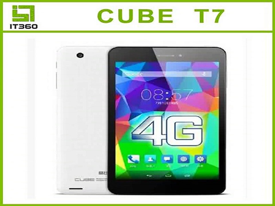 Cube T7 4G FDD LTE Phone Call MT8752 Octa Core 64Bit Tablet PC 1920x1200 JDI Retina Screen 2GB/16GB Android 4.4 tablet  pc-in Tablet PCs from Computer