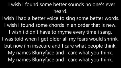 Twenty One Pilots Stressed Out Lyrics