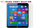 8.9'-'- IPS1280*800 Onda v891 Dual Boot Windows 8.1 With Bing Android 4.4 Tablets PC Intel Z3735F Quad Core  2GB 32GB HDMI  2.0MP-in Tablet PCs from Computer