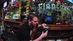 Bar Mate Throws Three Full Pints Into The Air