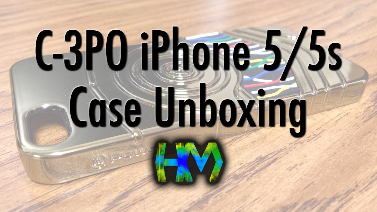 C-3PO iPhone 5/5s Case Unboxing