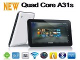 2014 New 10 inch Allwinner A31s 1GB RAM 16GB ROM Android 4.4 Dual Camera Quad Core Tablet PC 10 inch WIFI Bluetooth HDMI-in Tablet PCs from Computer