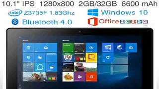 Intel Quad Core 1.83Ghz Windows 10 tablet pc 10.1 inch IPS screen RAM 2GB ROM 32GB game computer Ultrabook laptop Ployer MOMO10W-in Tablet PCs from Computer
