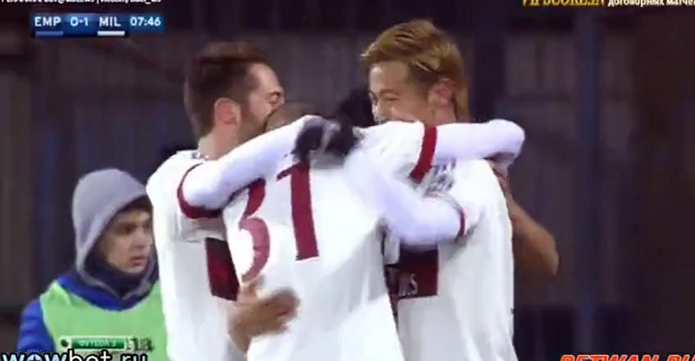 Carlos Bacca  super Goal - Empoli 0-1 AC Milan (23.01.2016)